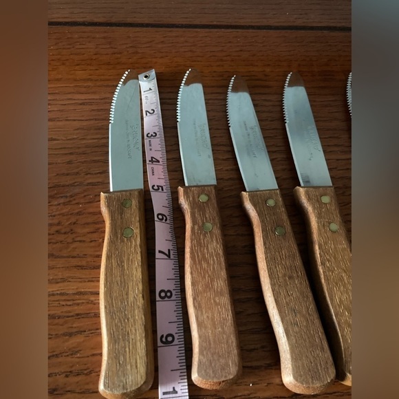 Vintage Gaucho Stainless by Adcraft Steak Knives 6 - Picture 4 of 6